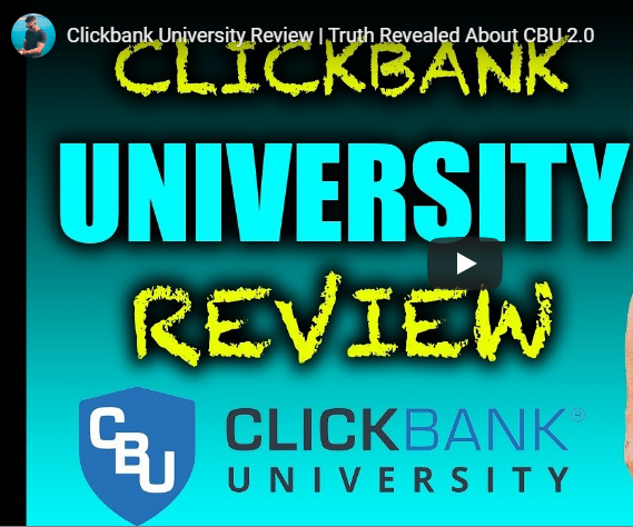 ClickBank University 2.0 Review- Earn Real Money With Clickbank