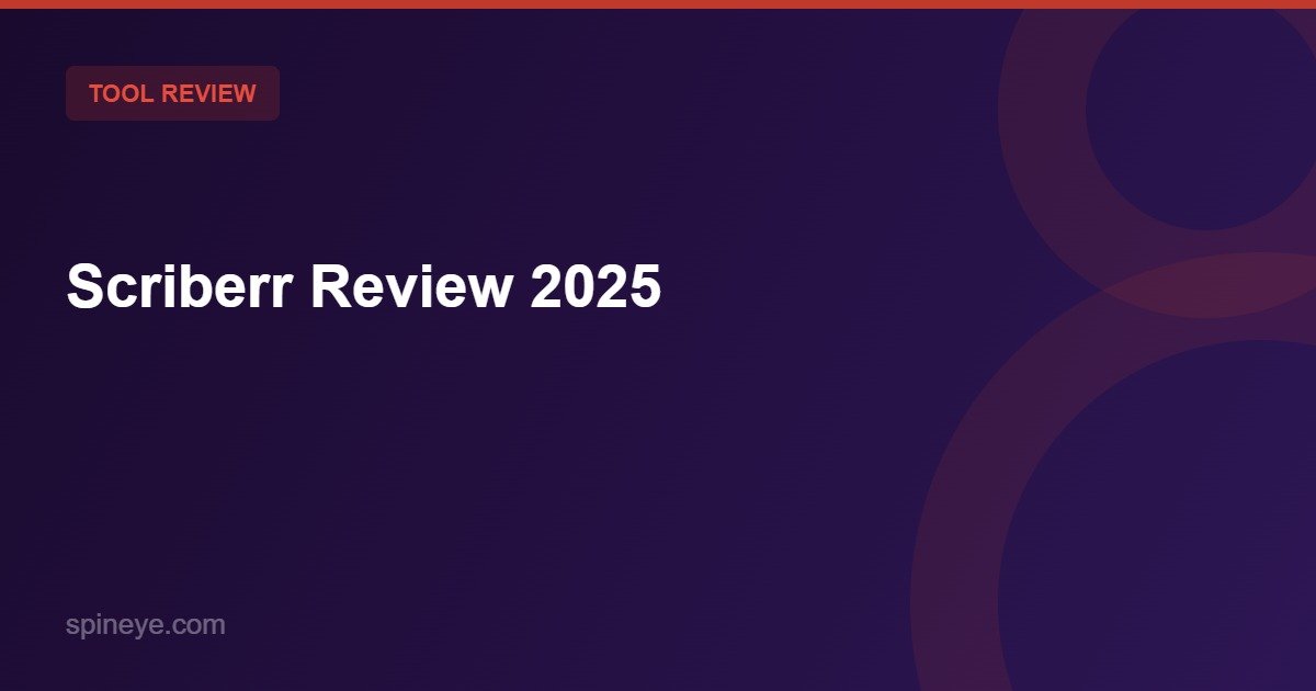 Scriberr Review 2025 2 Scriberr Review 2025