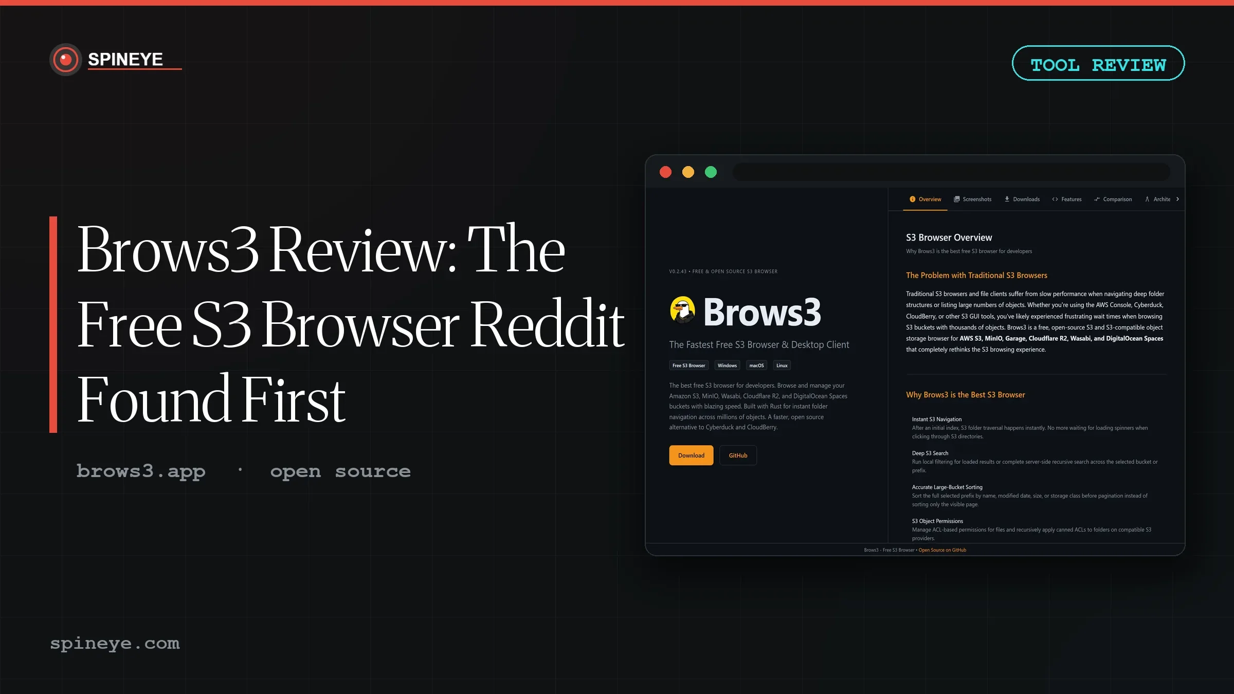 Brows3 Review: The Free S3 Browser Reddit Found First