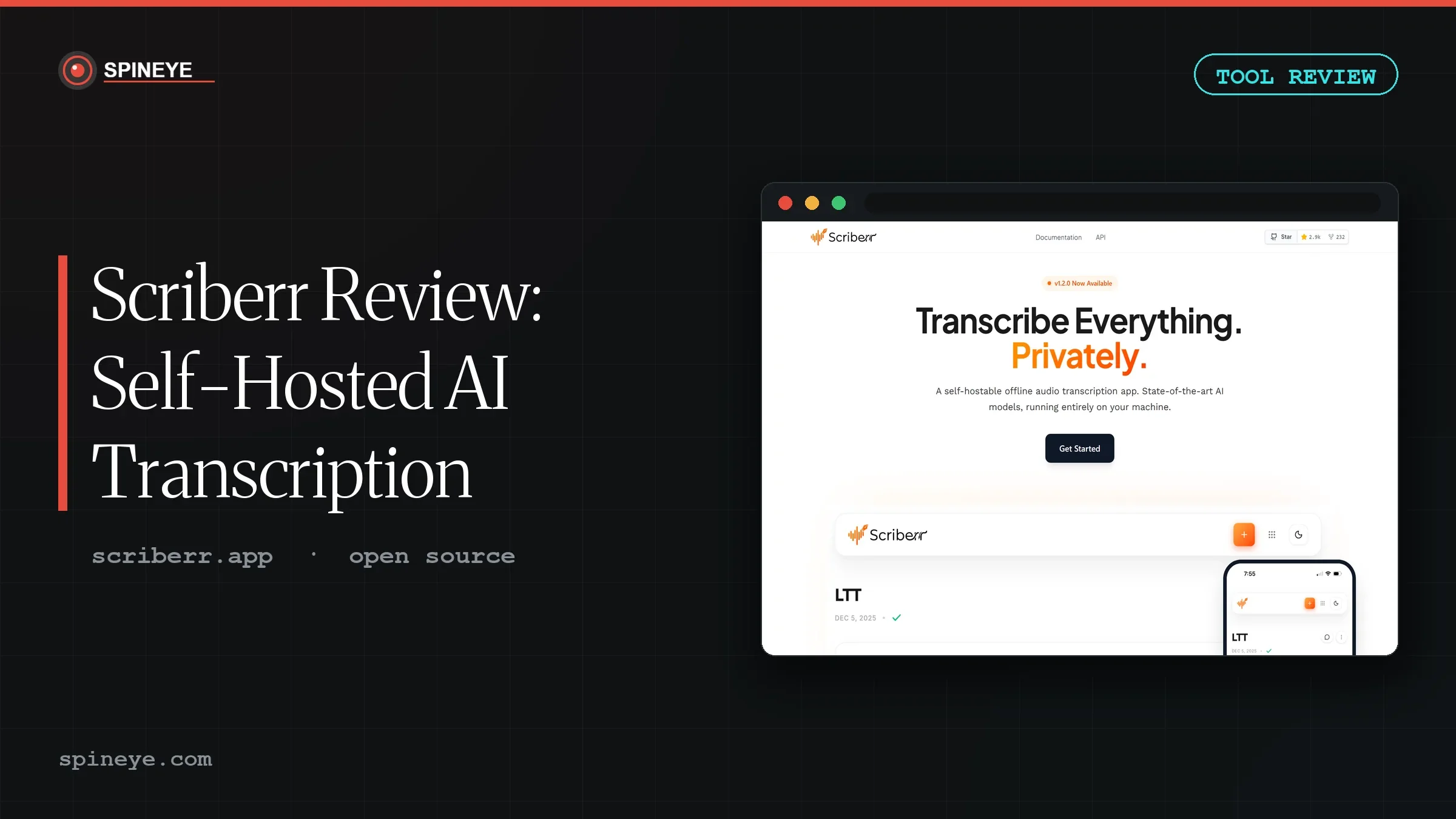 Scriberr Review: Is This Self-Hosted AI Transcription App Worth It?